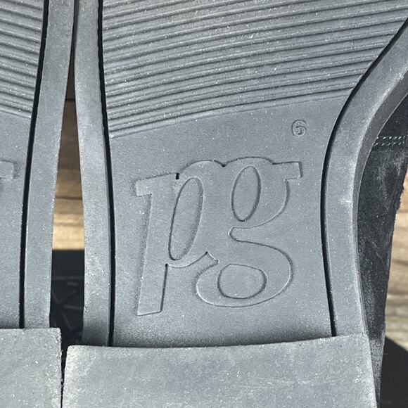 Paul Green Womens Size US 8.5 Sadie Loafer Slip On Black Suede Casual Shoes - Picture 10 of 13